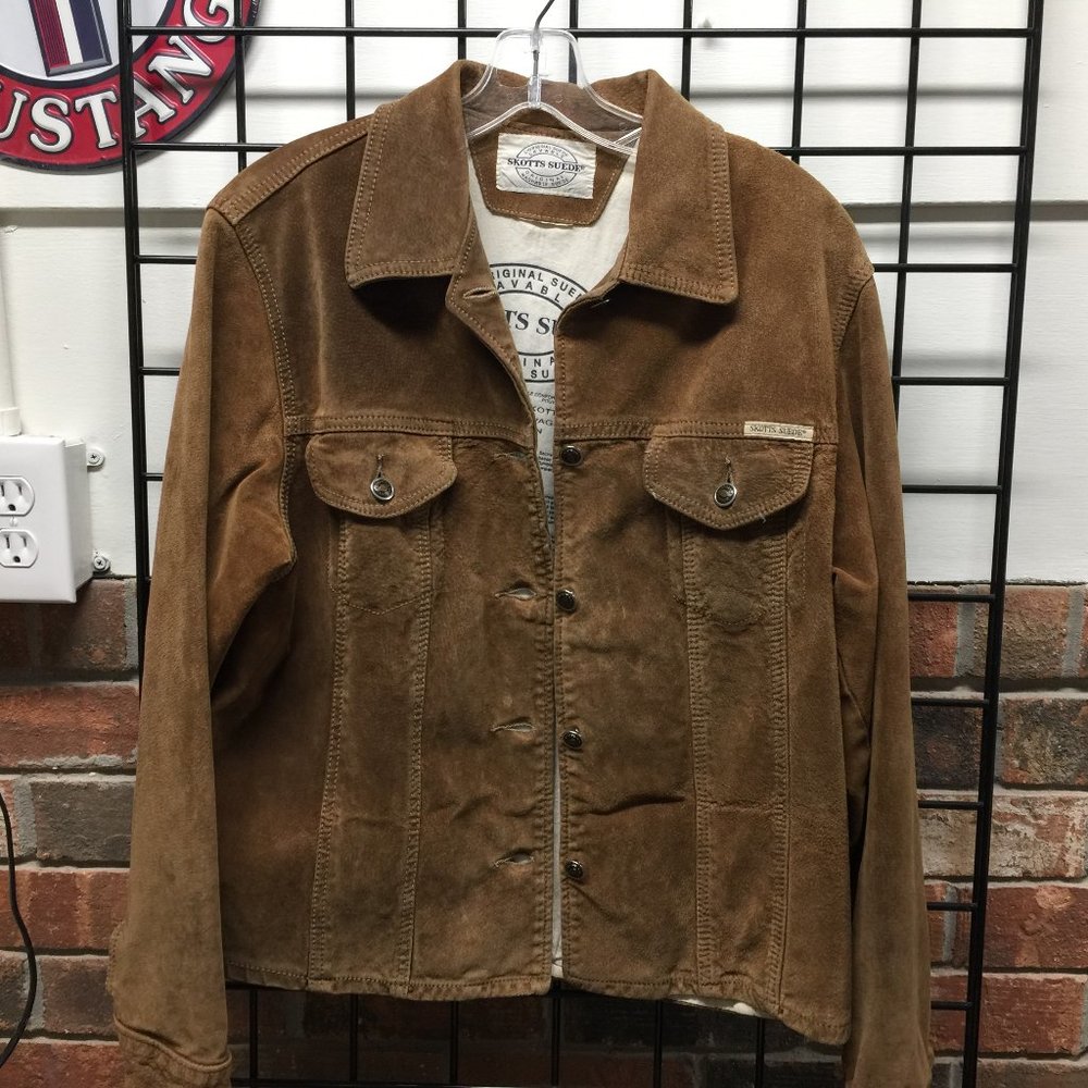 Skotts Suede Women's Jacket Brown Large